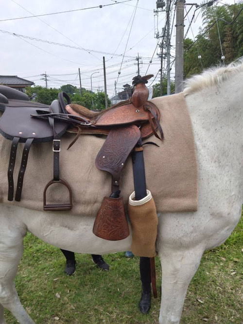 馬具の修理
